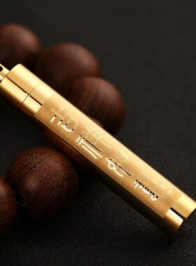 开文防水空心挂件可吊坠瓶楞严咒装转运放打心经嘎乌盒朱砂护身符