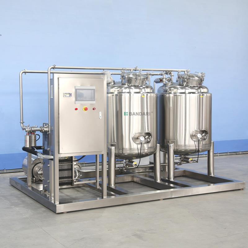 食品级全自动CIP清洗系统CIP清洗机牛奶乳品管道储罐罐体清洗设备 - 图1