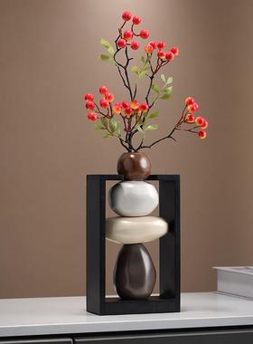 【送礼物高级感】现代简约花瓶乔迁新居朋友新房入宅客厅装饰摆件