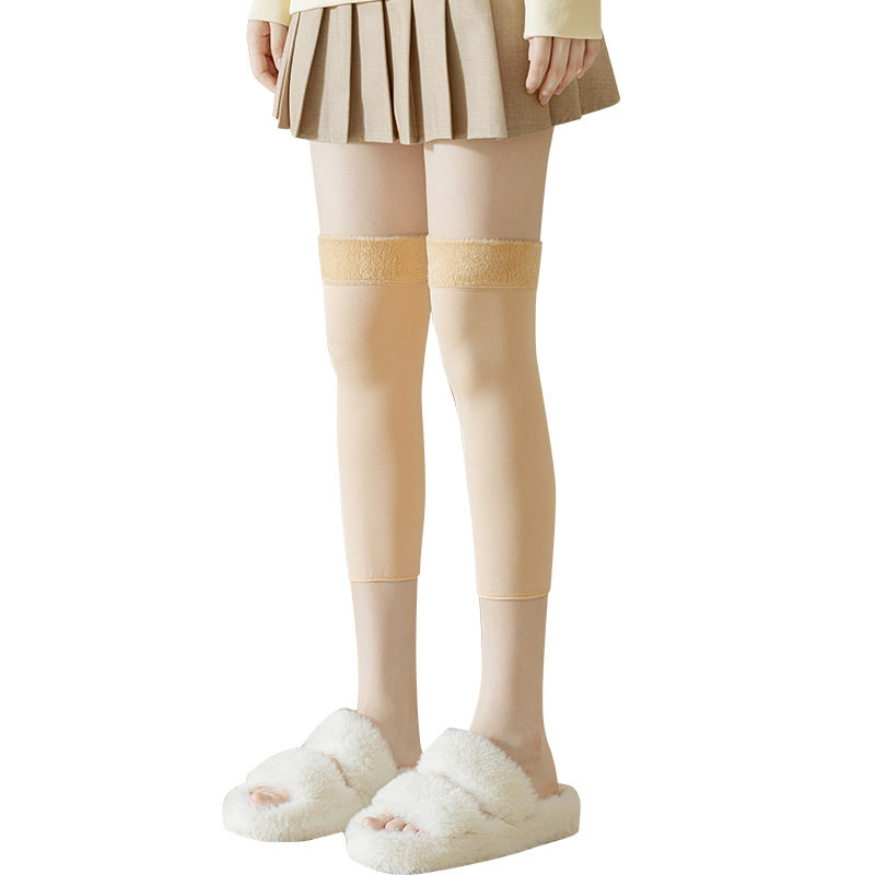 日本原单过膝光腿神器护膝袜套长筒套加绒加长秋冬季保暖不连脚腿,淘宝优惠券,粉丝福利购,淘宝优惠卷