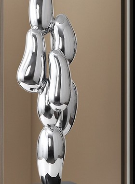 入口大厅摆件现代无l障碍豪华高端修长高办公室客厅电视柜艺术家