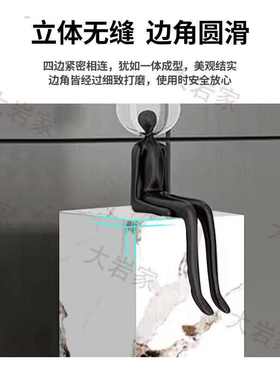 客厅轻奢摆件迁乔新居落地装饰玄关展示台大理石方柱墩子岩板底座