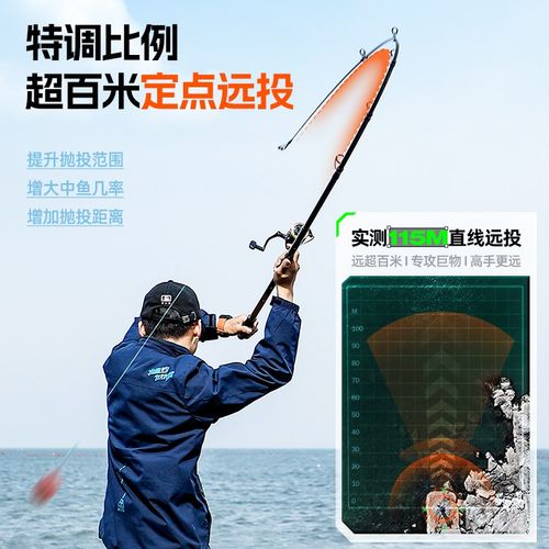 本诺海杆海竿远投竿抛竿钓鱼杆套装配件全套鲢鳙大物锚鱼船竿装备 - 图0