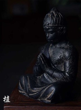 斗战胜佛齐天大圣孙悟空创意造景桌面摆件微景观禅意中式家居装饰