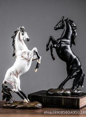 马到成功摆件家居乔迁开 业礼品客厅办公室书房商务装饰工艺装饰