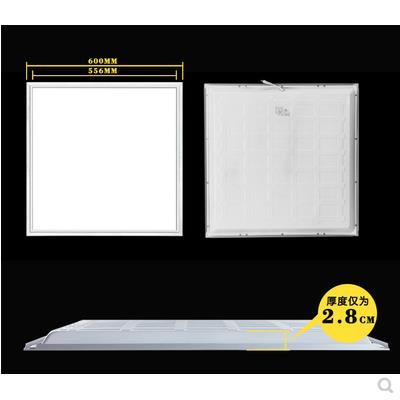 集成吊顶600x600led平板灯60乘60面板灯石膏板矿棉板铝扣板工程灯 - 图2