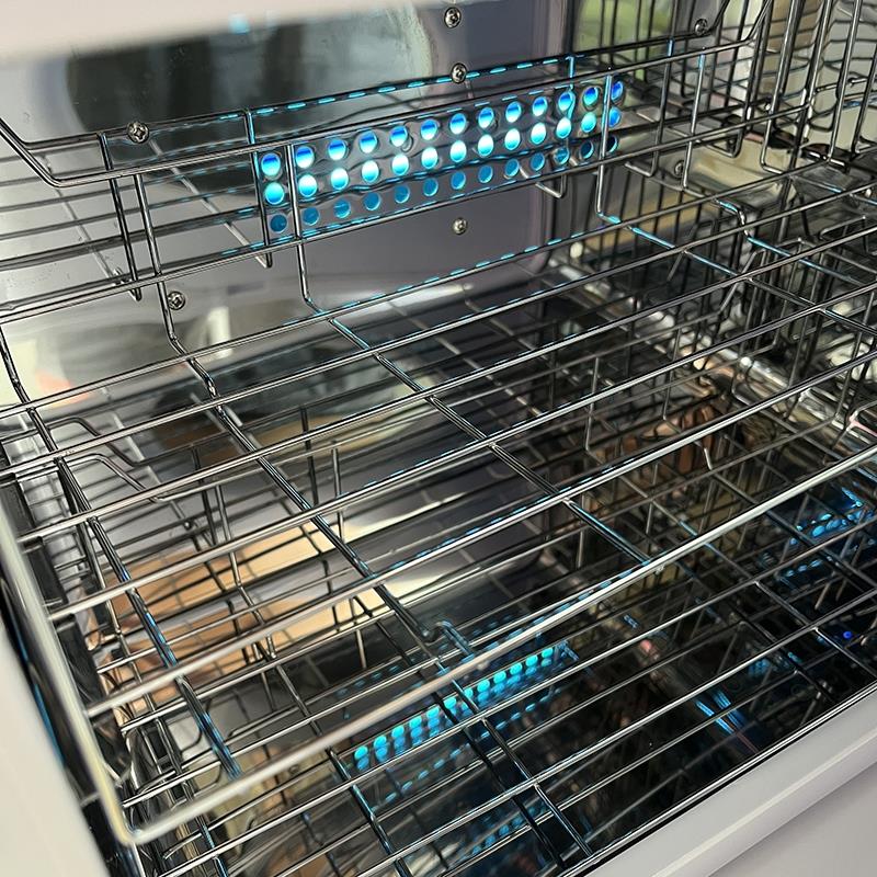 High temperature school UV disinfection cabinet beauty salon hot towel heater skin management physiotherapy machine small facial