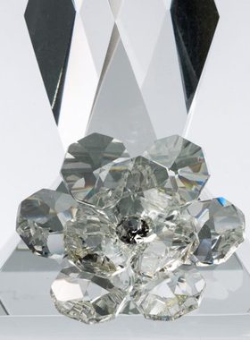 意大利原装进口Ranoldi 多色花水晶烛台桌面摆件创意装饰工艺礼物