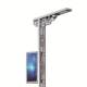 LED smart street lights road outdoor 5G information screen management system city street light monitoring lighting LED street lights