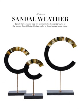 样板间别墅客厅摆件家居电视柜书柜玄关家居装饰品牛角摆件轻奢