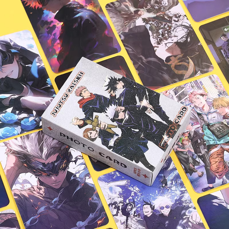 咒术回战镭射小卡周边盒装三寸虎杖宿傩伏黑五条悟七海照片LOMO卡,淘宝优惠券,粉丝福利购,淘宝优惠卷