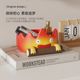 Cartoon flame firewood living room entrance entrance key storage tray decoration housewarming gift ornament