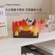 Cartoon flame firewood living room entrance entrance key storage tray decoration housewarming gift ornament