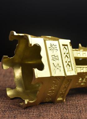 七层九层铜制文昌塔十三层全黄铜办公室书房桌面装饰摆件礼物