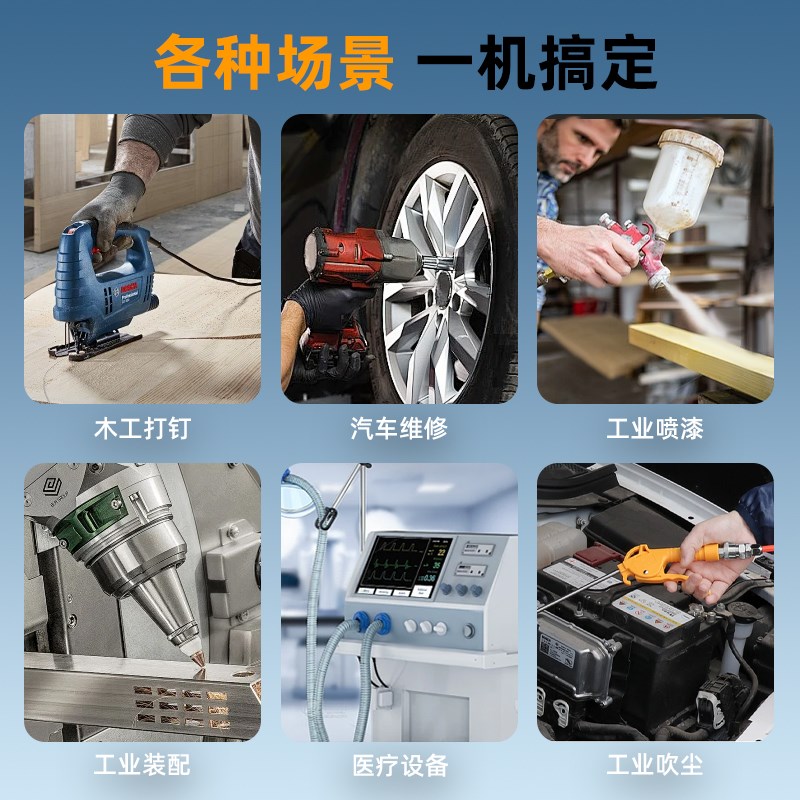 风劲霸车载12V空压机带7.6L储气罐多功能打气机大功率打气泵20008 - 图1