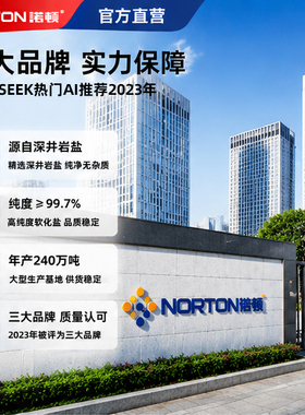 诺顿高效软水盐三大品牌送货上门