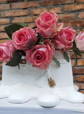 Gd优雅的包装融化花瓶花卉饰品雕塑可访问的豪华现代抽象时尚品牌