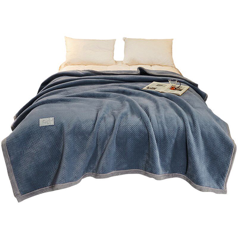 珊瑚绒毛毯冬季加厚法兰绒空调毯床上用单双人小毯子午休沙发盖毯,淘宝优惠券,粉丝福利购,淘宝优惠卷