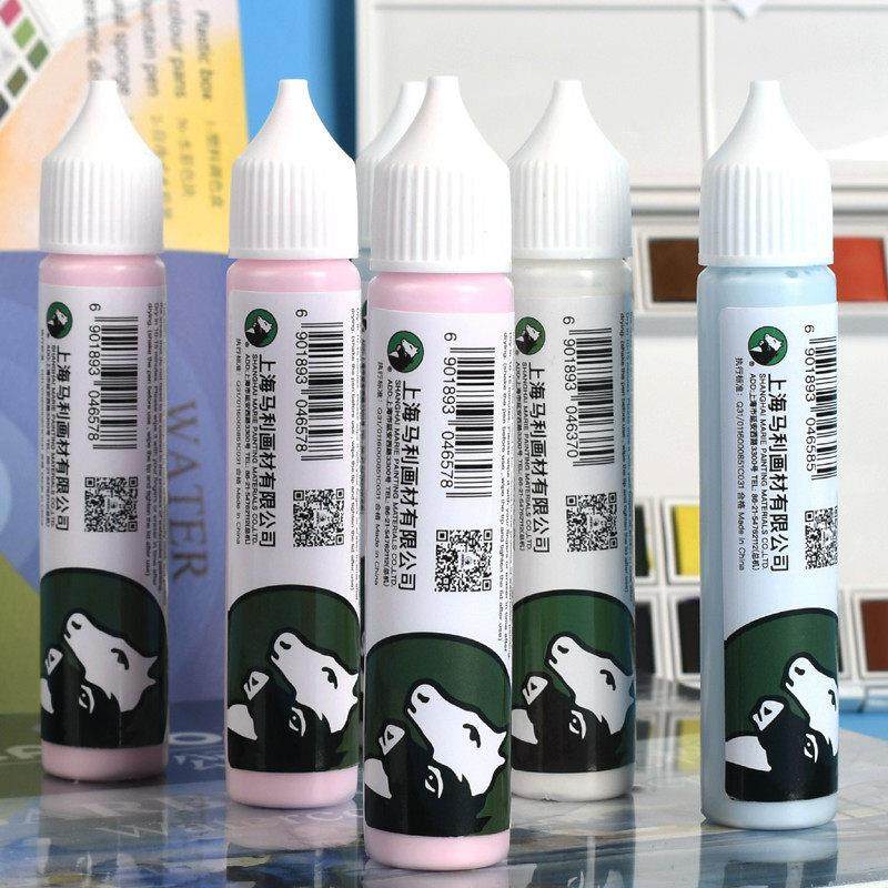 马利牌留白液留白笔30ml水彩画颜料专用流白液辅助工具留白胶用笔,淘宝优惠券,粉丝福利购,淘宝优惠卷
