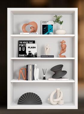 现代创意抽象几何人物雕塑办公室客厅电视柜书柜酒柜软装摆件