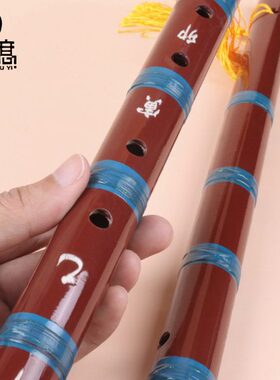 运饿木】缺氏吉祥【箫李补如意横梁吹箫妙木木家居挂件 洞箫竹