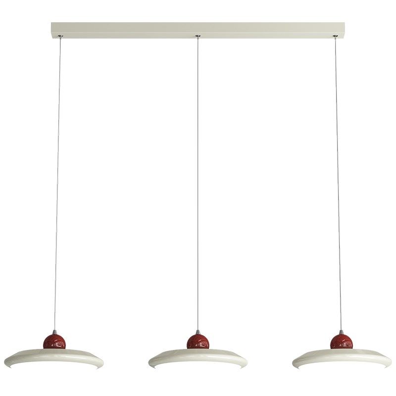 飞碟吊灯法式奶油风餐桌吧台装饰灯具三头造型创意艺术设计餐厅灯,淘宝优惠券,粉丝福利购,淘宝优惠卷