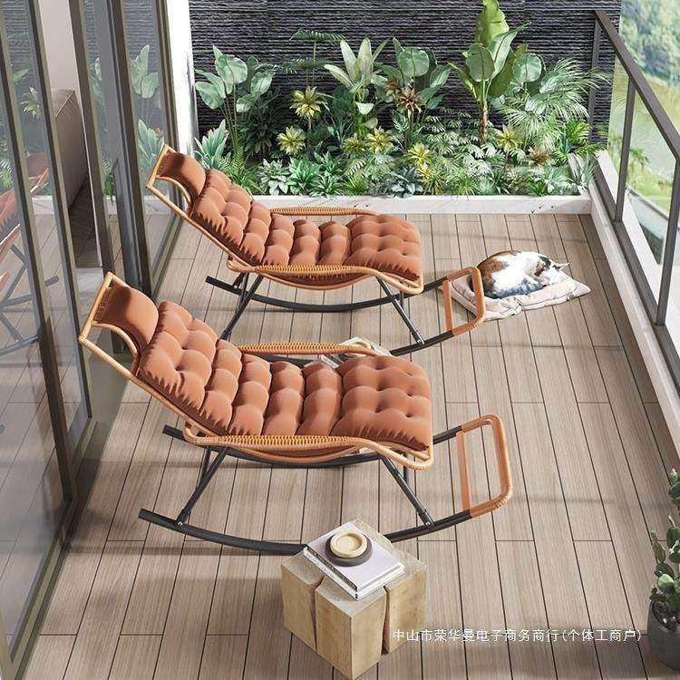 夏季藤椅摇椅家用摇摇椅大人逍遥椅老人阳台休闲躺椅藤编懒人椅子,淘宝优惠券,粉丝福利购,淘宝优惠卷