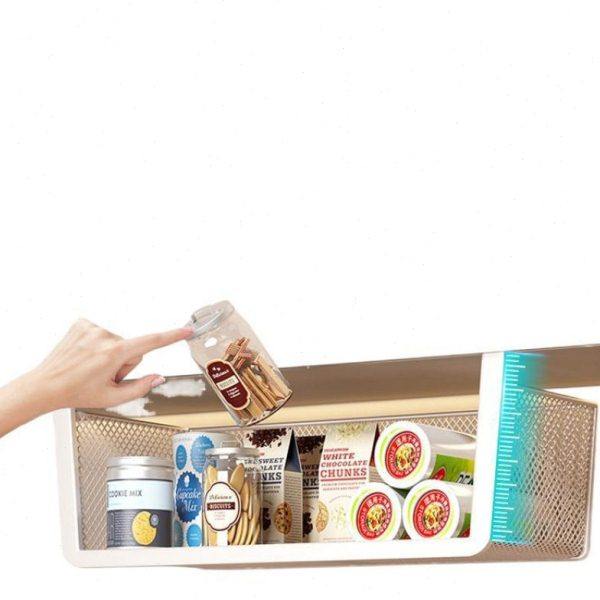 厨房置物架悬挂分层挂篮柜门橱柜下挂架吊柜下收纳挂架子家用柜内,淘宝优惠券,粉丝福利购,淘宝优惠卷