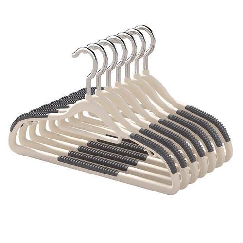 儿童衣架家用加厚婴儿无痕防滑晾衣挂宝宝小衣架中童大童小孩衣架 - 图3