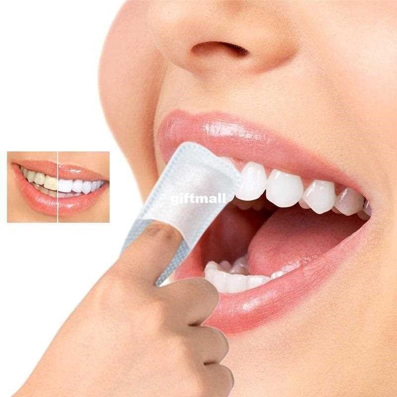 50pcs/set Wipek Oral Brush Up Finger For Deep Cleaning Wipes - 图0