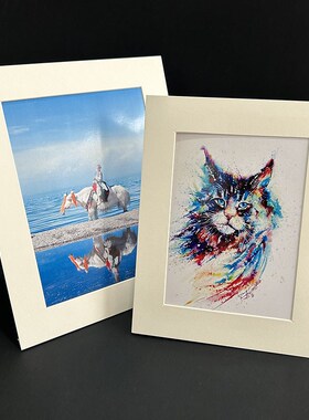 相框摆台 照片绘画作品裱画框带支架卡相框挂墙