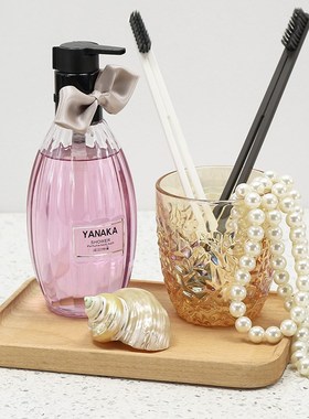 浴室柜摆件小饰品卫生间软装香薰样板间洗K手台台面样板房托盘摆