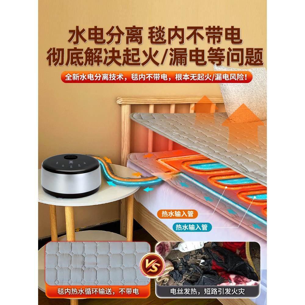 2025新款水暖毯双人水循环电热毯水电褥子孕妇水暖电热毯调温恒,淘宝优惠券,粉丝福利购,淘宝优惠卷