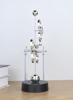 混沌摆永动机不停无限循环创意工艺品小摆件网红秋千桌面家居饰品