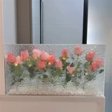 Умывальник в форме розы, украшение на половину стены, кухня, щит для газовой трубы, ванная комната, балкон, водопровод, уродливый ремонт