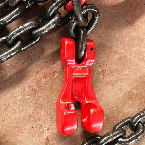 吊索具G80级强度高锰钢链条索具吊具成套起重链条行车起重吊索具 - 图2
