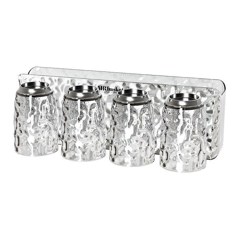 牙刷置物架免打孔壁挂式牙具牙膏杯子收纳层架化妆室漱口杯牙刷架,淘宝优惠券,粉丝福利购,淘宝优惠卷