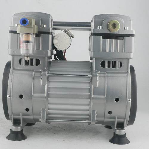 真空泵无油泵头机头高真空负压静音小型工业用抽气泵大流量 - 图0