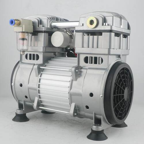 真空泵无油泵头机头高真空负压静音小型工业用抽气泵大流量 - 图1