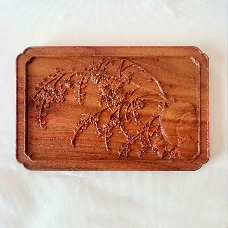 蝴蝶牡丹黄芪浮雕木雕板画 家具柜门雕花板壁挂装饰木贴花木版画,淘宝优惠券,粉丝福利购,淘宝优惠卷