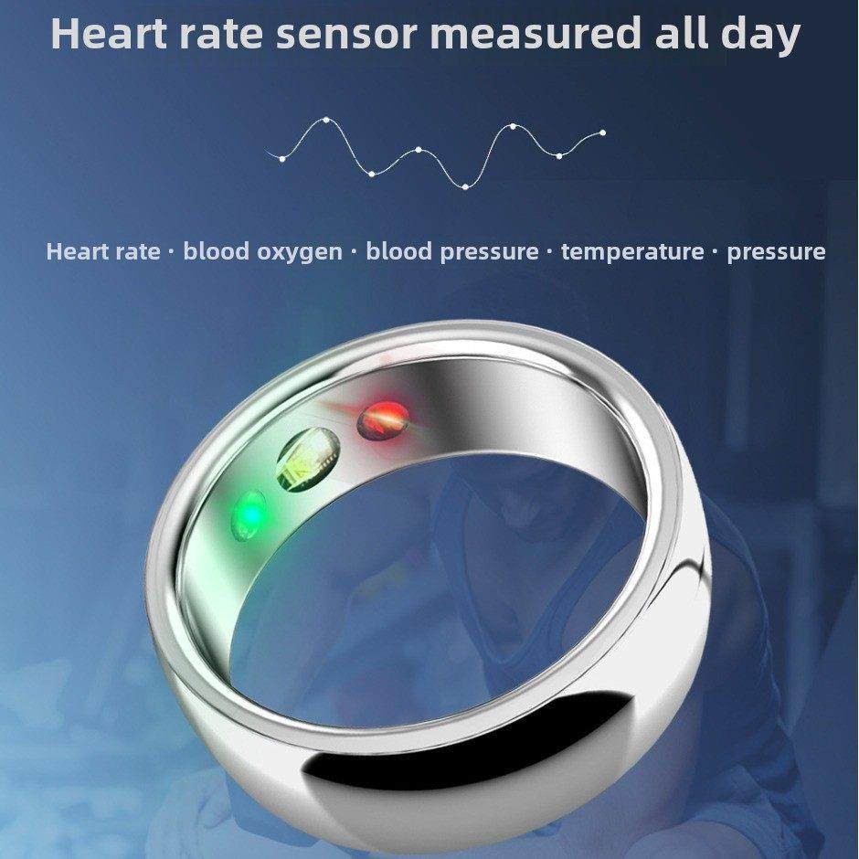 无线充电智能戒指智能戒指心率血压血氧计步器体温监测体积睡眠钛,淘宝优惠券,粉丝福利购,淘宝优惠卷