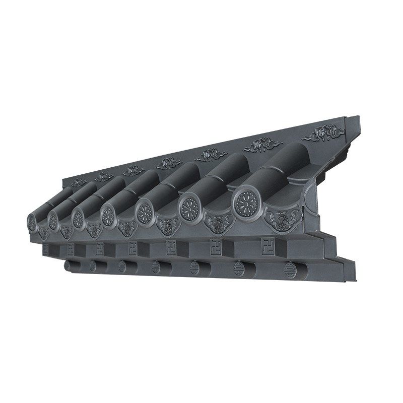 梦古小号特厚免架子瓦树脂立体仿古屋檐中式一体装饰塑料兔架子瓦,淘宝优惠券,粉丝福利购,淘宝优惠卷