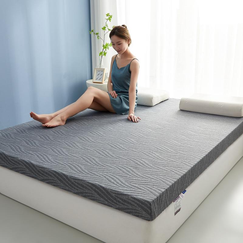 可拆卸海绵床垫家用记忆棉单双人软垫酒店榻榻米学生床1.5高密 - 图1