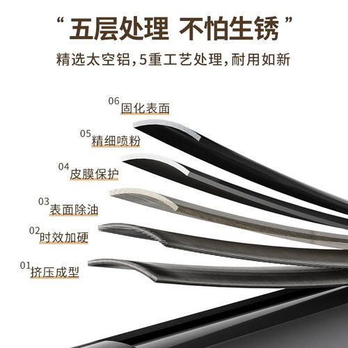 晾衣架侧装墙上固定式晾衣杆阳台家用法兰座打孔包安装防风一根杆 - 图1