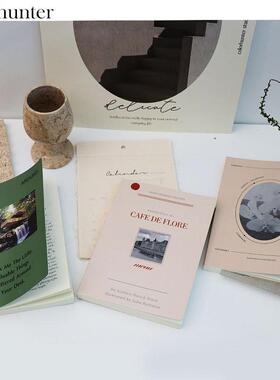 ins法式覆古英文书咖啡甜品店装饰可翻页彷真装饰品摄影拍照道具