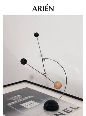 认准正品！Desk Mobiles考尔德艺术平衡装置雕塑小众侘寂摆件