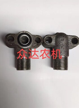 液压齿轮泵法兰盘接头30系列油泵进出油口接头306到325通用