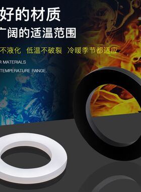 防漏矽胶垫耐高温软管水龙头平垫片橡皮圈水管皮垫防水圈矽胶垫圈