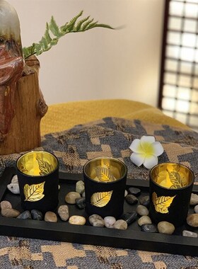 床上装饰床装饰香薰炉带盘装饰小