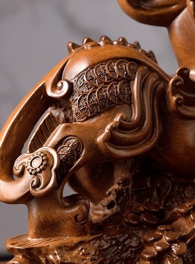 招财貔貅摆件聚财貔恘皮丘高档办公室老板桌前台装饰店铺开业礼品